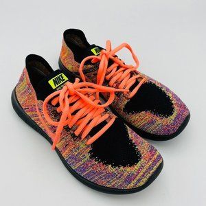 Women’s Nike ID Free RN Flyknit 2017 Shoes Sz 7